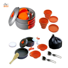 Camping Mess Kit and Cookware Set, Premium Quality Outdoor Cooking Gear, Supplies Mess Kit, Lightweight